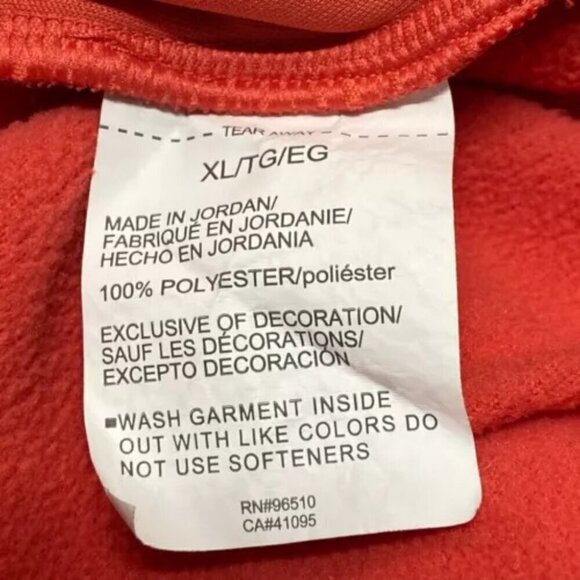 Under Armour Scuba Neck Hoodie Women's XL Salmon/Red Cold Gear UA Logo w/Pockets - Picture 8 of 11